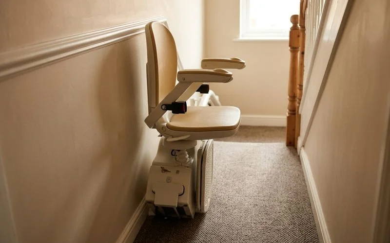 Straight Stairlifts installation example 2
