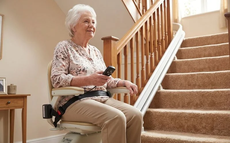 Stairlift Battery Replacement installation example 4