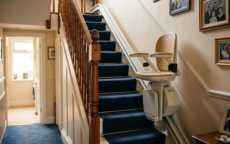 Straight stairlifts