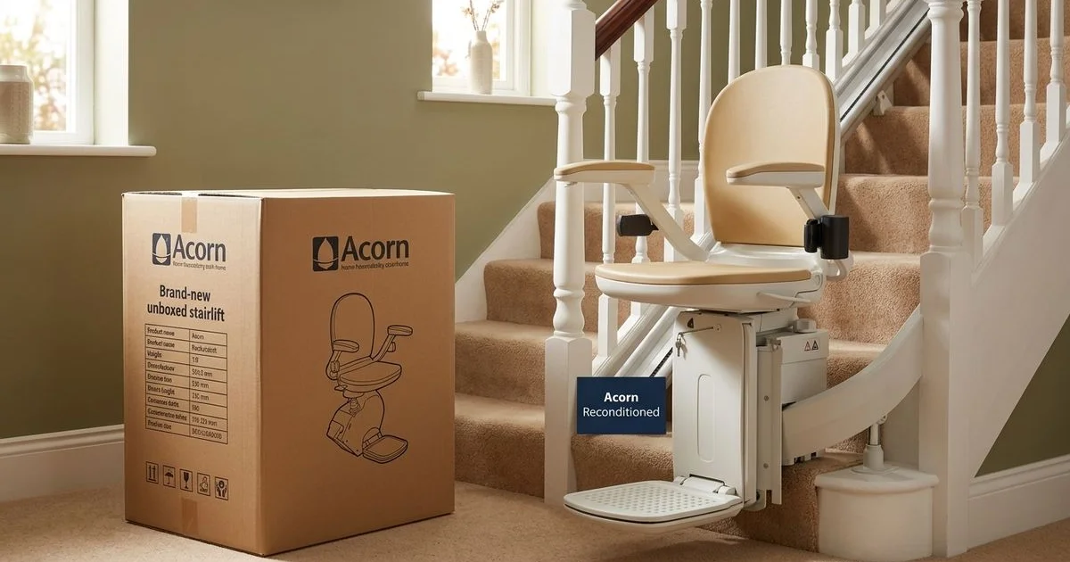 Comparing new and reconditioned stairlifts to help Manchester homeowners choose the right option